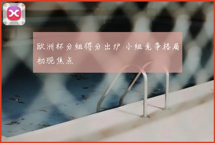 欧洲杯分组得分出炉 小组竞争格局初现焦点